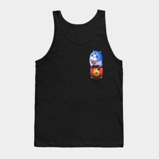 Pocket Meow Wow Tank Top